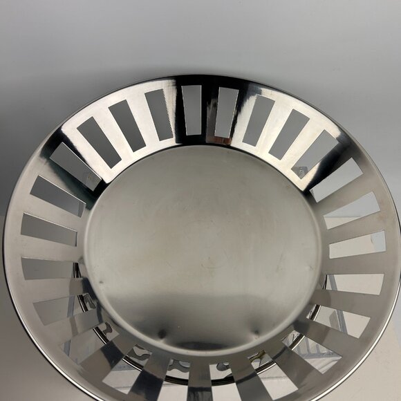George J. Sowden Bodum Polished Stainless Steel Design 13" Bowl 1987 Sereno - Picture 7 of 16